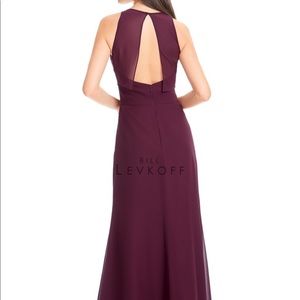 Bill Levkoff Bridesmaid Dress Style 1563 Navy